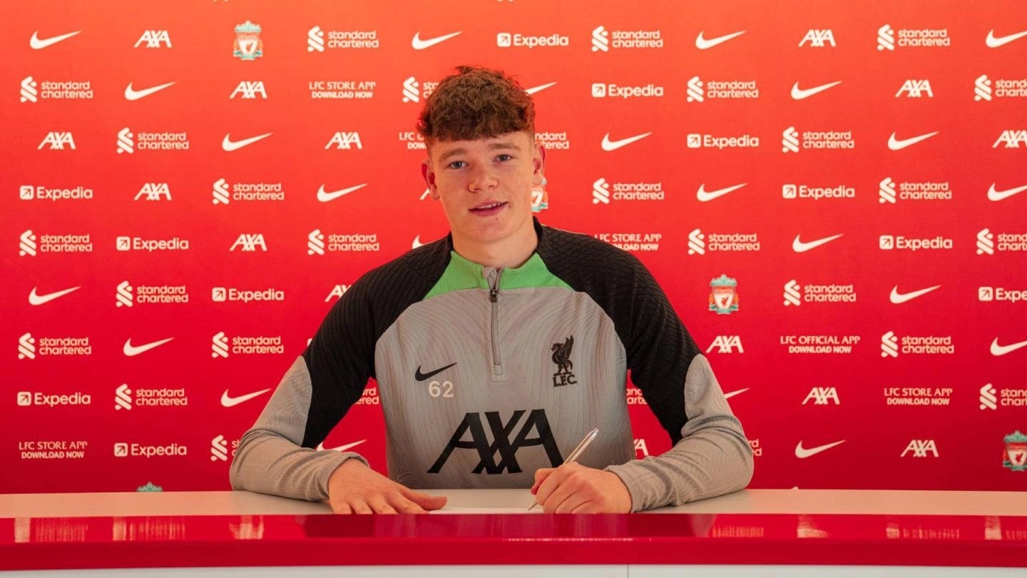 利物浦官方：与队内19岁小将詹姆斯麦康奈尔续下长约