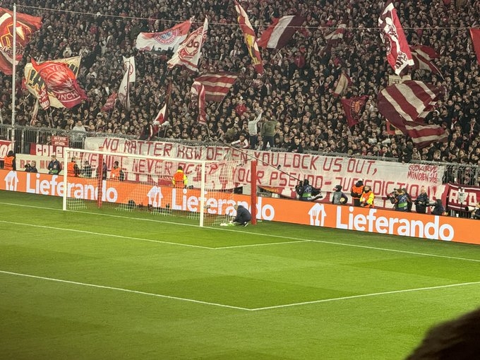 抗议UEFA处罚！拜仁看台打出横幅：不会接受你的伪管辖权！